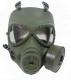 Gas Mask Dummy Maschera Anti Gas OD Protettiva con Ventola by Big Dragon